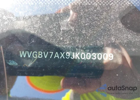 2018 Volkswagen Tiguan Limited 2.0T z USA, uszkodzony, nr VIN WVGBV7AX9JK003009